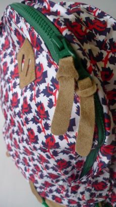SS12 MINI MEAN ROSES BACK PACK RED - Other Image